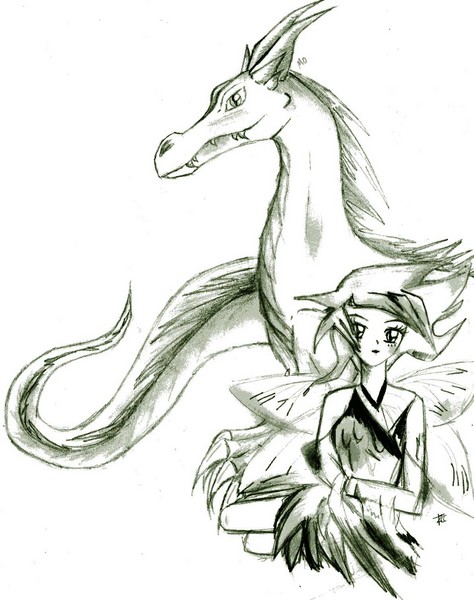 dragon and fairy