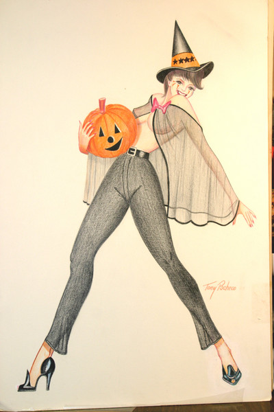 Halloween Pumpkin Girl