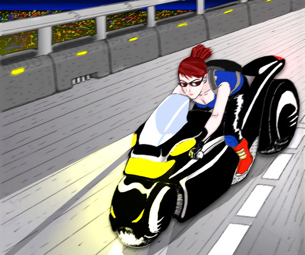 biker gurl