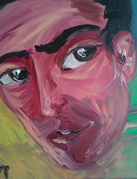 Man with brown eyes