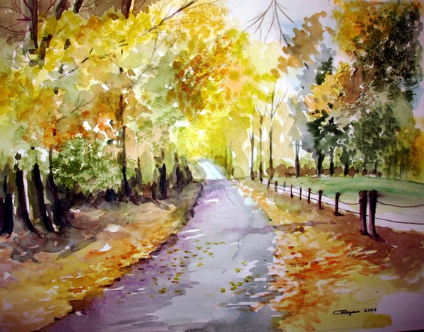 Autumn Road