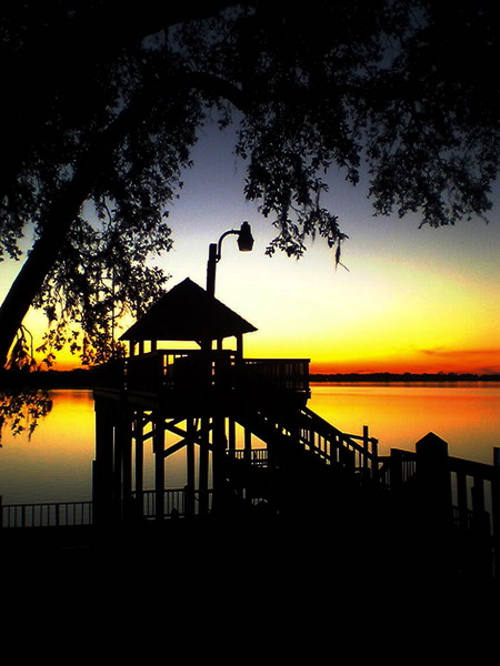 last night on the lake