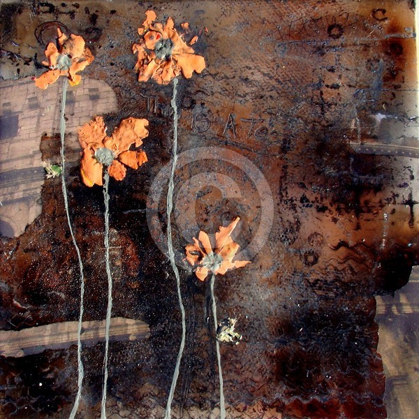 Old Rome Flower-SOLD