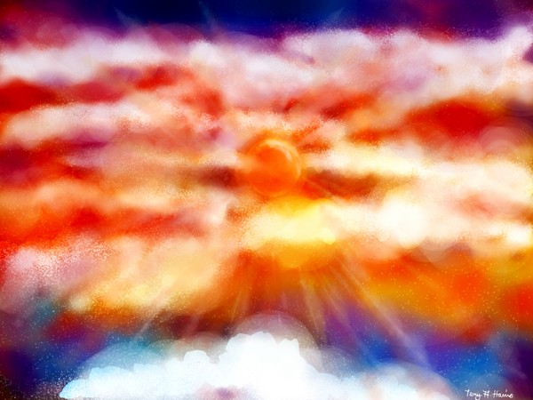 Dreamy Summer Sunset