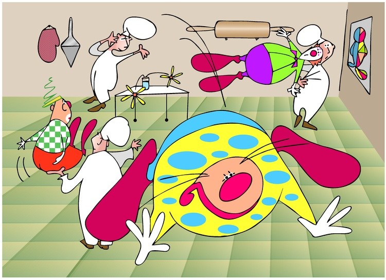 The Dyslexic Pie-Makers Food Fight