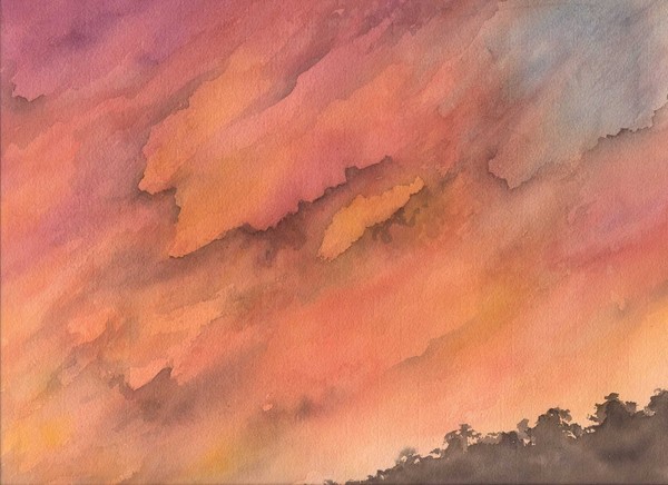 Flaming Sunset