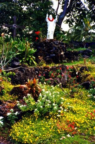 St Benedict's Painted Church Kona HI