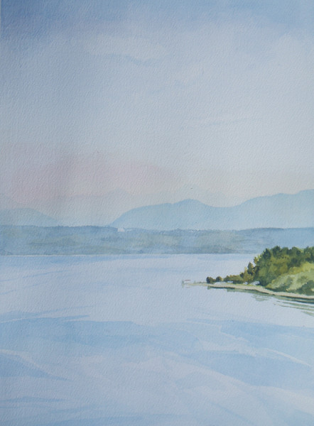 Late summer mid morning sketch