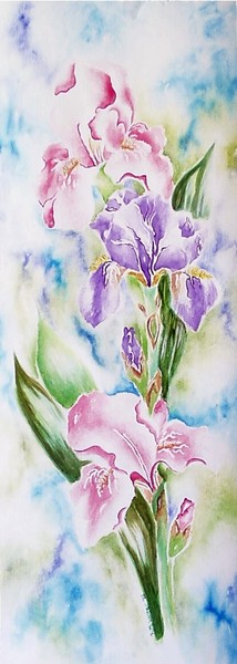 Spring Irises Giclee Fine Art Print