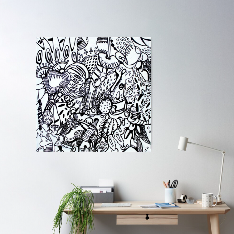 Poster designed by Veera Zukova, available on Redbubble