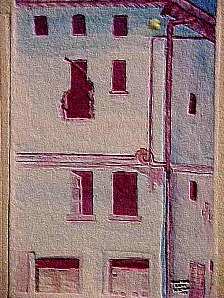 Building in Montone Italy