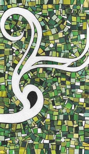 green collage
