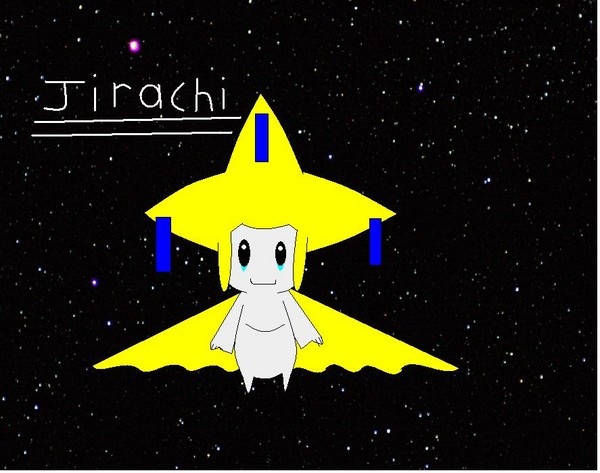 Jirachi on paint