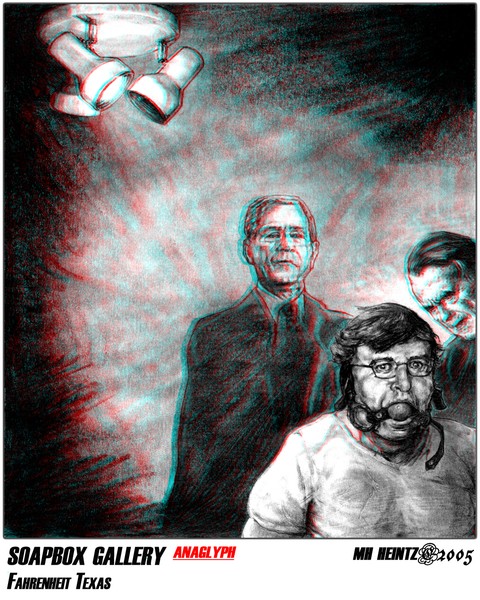 SOAPBOX GALLERY: FAHRENHEIT TEXAS (3-D)