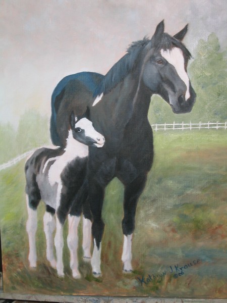 Mare and foal
