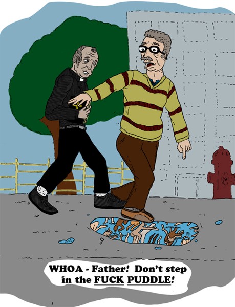 Gotta watch where you step...