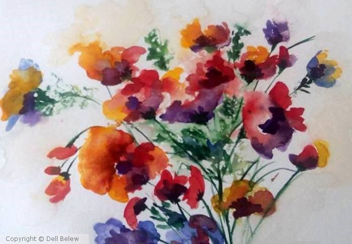 Playful Delicate Floral