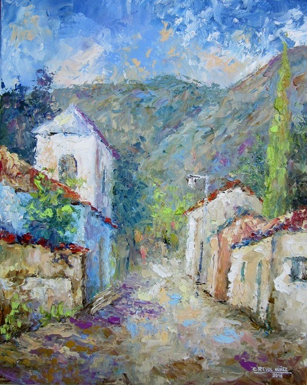 ANGOSTA CALLE EMPEDRADA