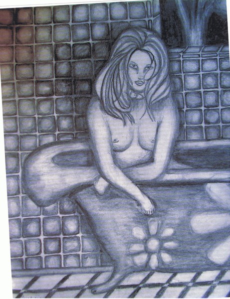 bathing vampress