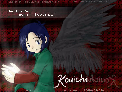 Kouichi for Melissa