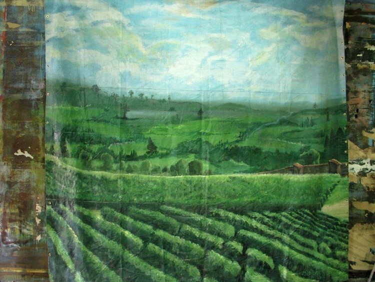 Vinyard mural