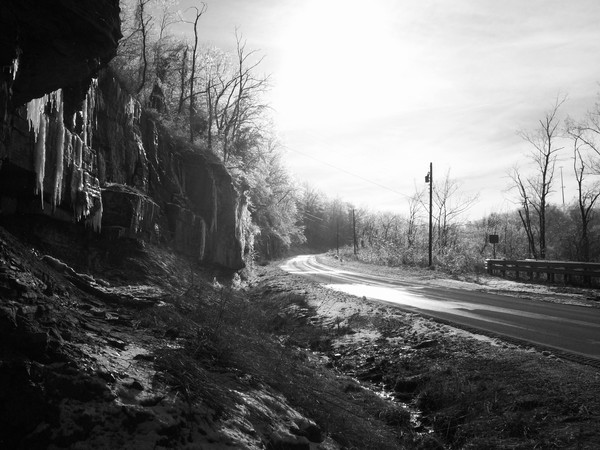 Afternoon Ice Road