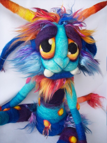 Blueberry Lagoon  Cat Goblin