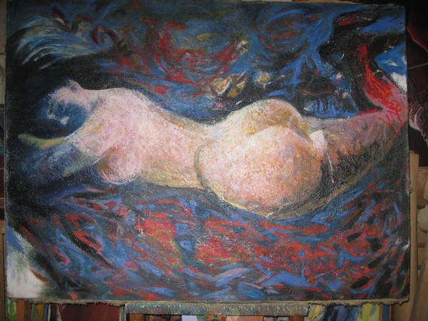 the woman