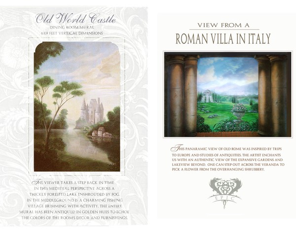Castle and Villa views...