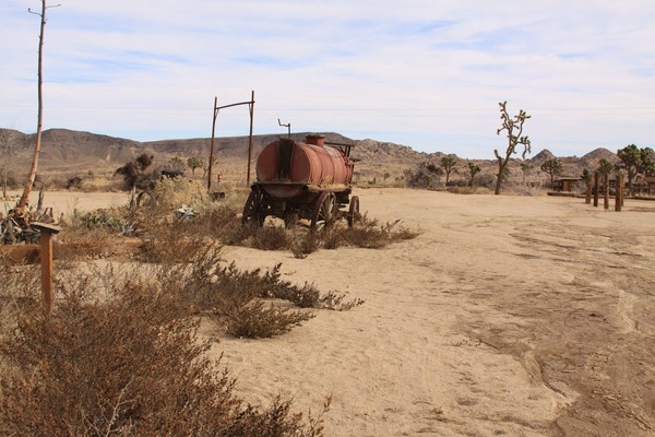 Old Rusted Water Wagon