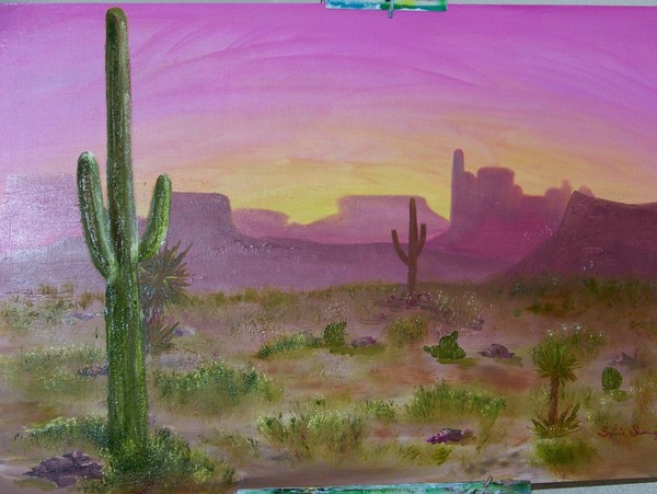 desert sunset