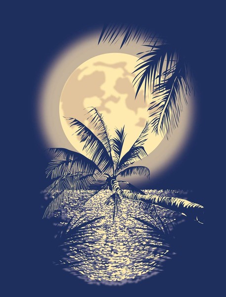 Goa.full moon