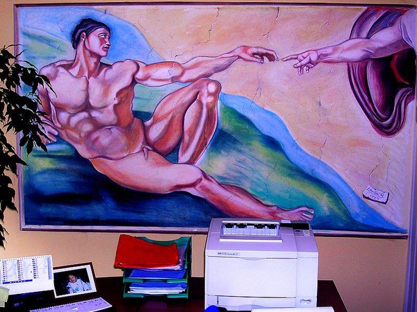 The Creation of Adam- Michelangelo