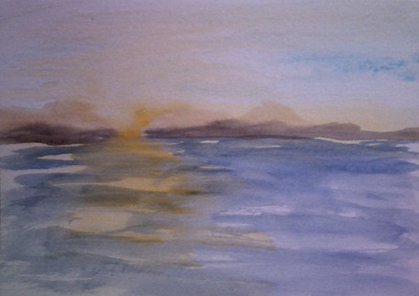 Sunset in Brown