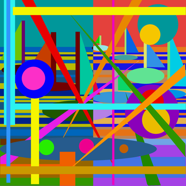 Abstract Modernist Print 9