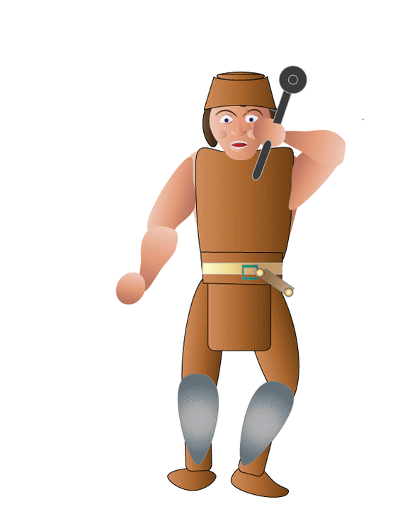 Peasant-with-Mace