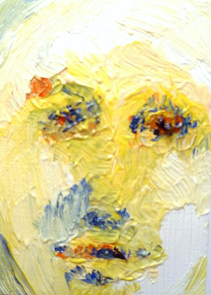 Face, Oil, 4, ACEO