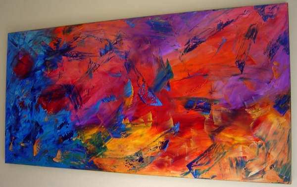 Original painting by Eugenia Abramson