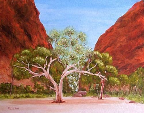 Simpson's Gap, Northern Territory, Australia.
