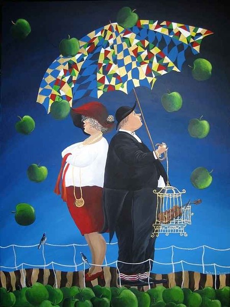 Apple rain II