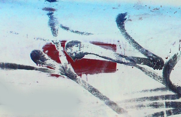 paint and rust on an old car #2