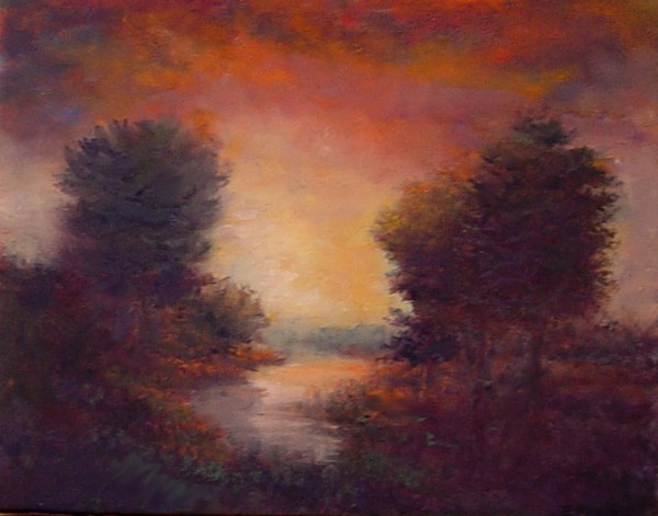 Little Inlet, Evening  SOLD