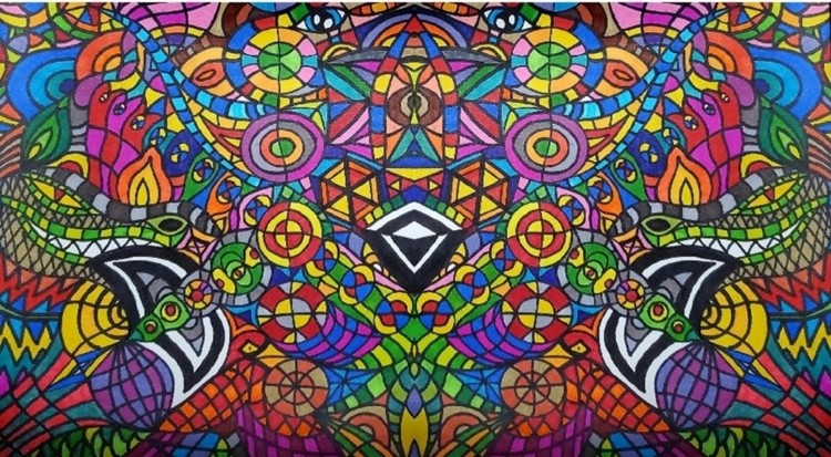 Psychedelic Landscape