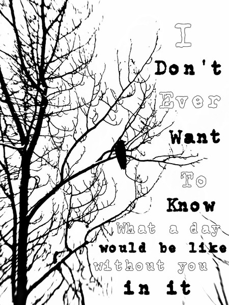 A day without you