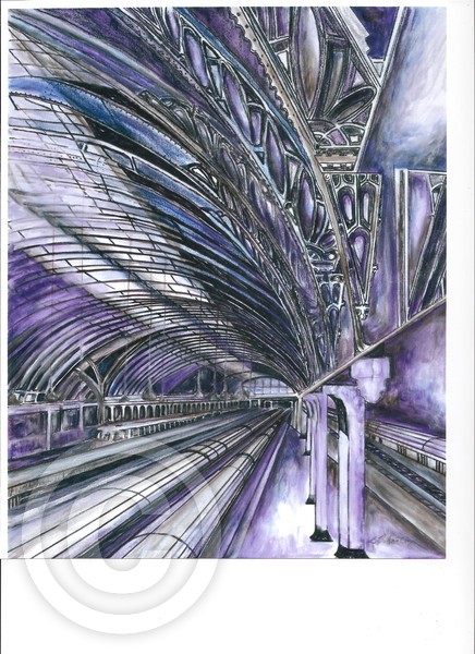 Paris Train Station