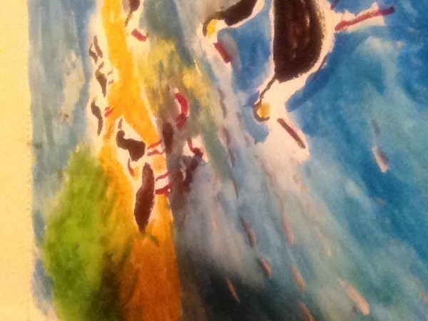 Birds on the lake