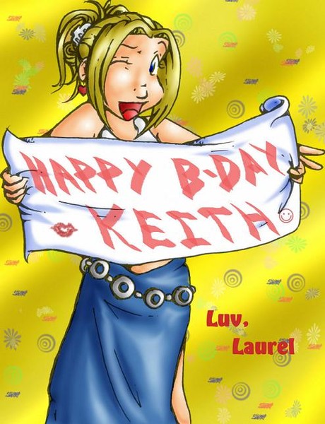 Happy Birthday Keith