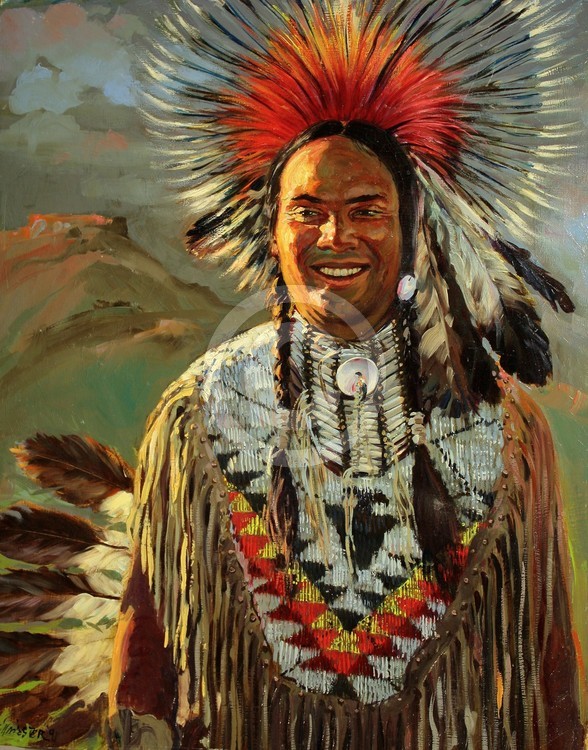 Shoshoni chief.