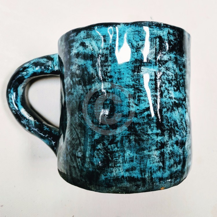 Teal & Black