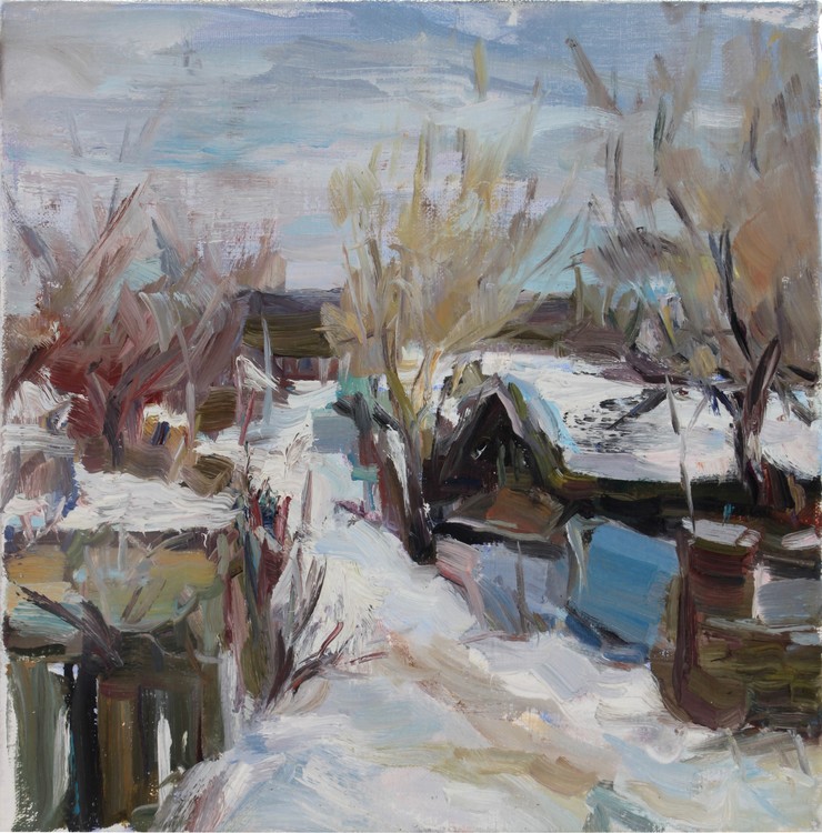 April in the Moscow area